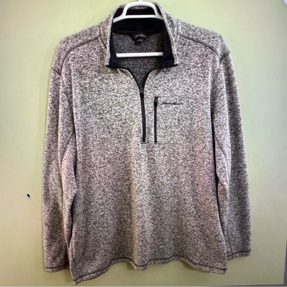 Eddie Bauer men’s big and tall quarter zip sweater size 3XL tall sweatshirt